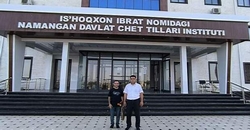 Öğr.Gör.Çağatay AYDOĞAN Özbekistan’da Erasmus+ Ders Verme Faaliyetine Katıldı.