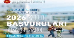 Ulusal Staj Programı 2026 Yılı Başvuruları Başladı!