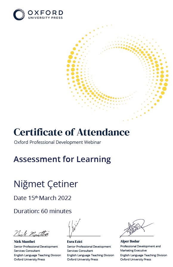assesmentforlearning
