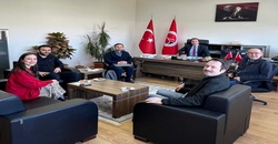 Üniversitemiz Bilgi İşlem Daire Başkanlığı Yetkililerinden Yüksekokulumuza Ziyaret
